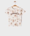 Tee-shirt manches courtes à motifs palmiers bébé garçon